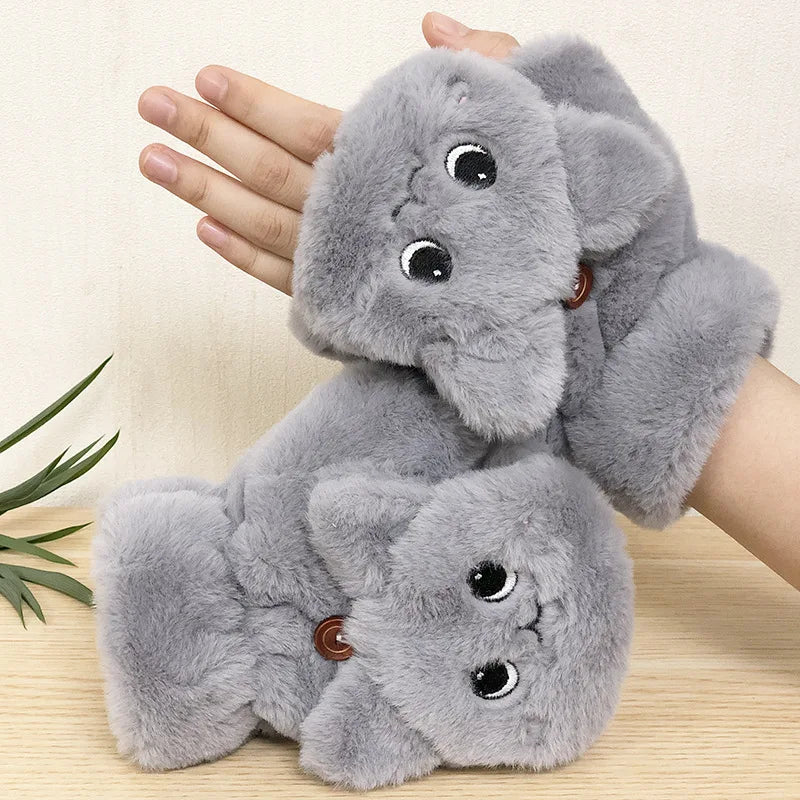 Cozy Critter Fingerless Hand Warmers