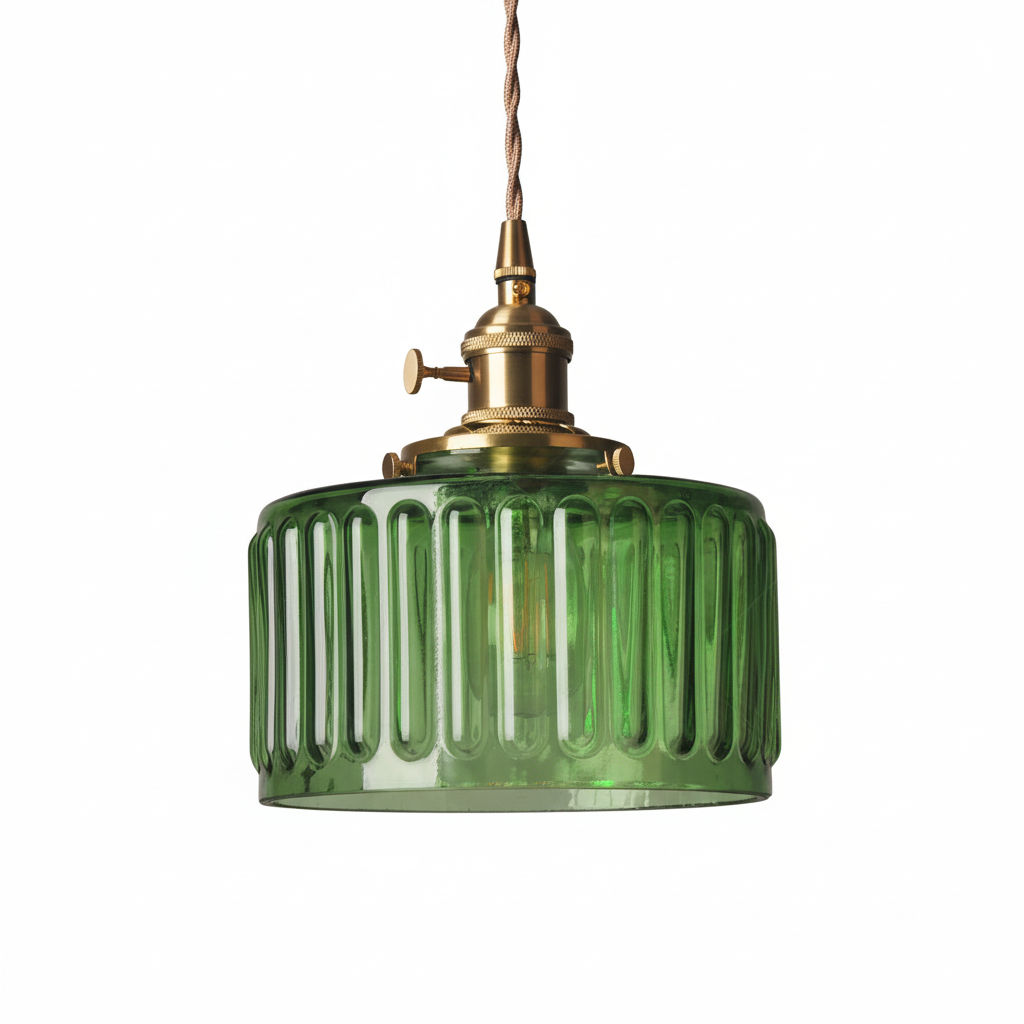 Celestial Vintage Crystal Hanging Light Fixture
