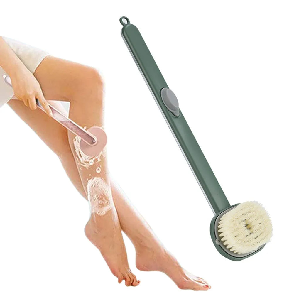 Ergonomic Long-Handled Back Cleaner for Showers