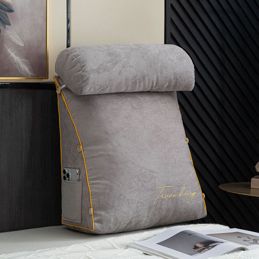 CozyNest – Premium Support Pillow for Reading and Relaxation