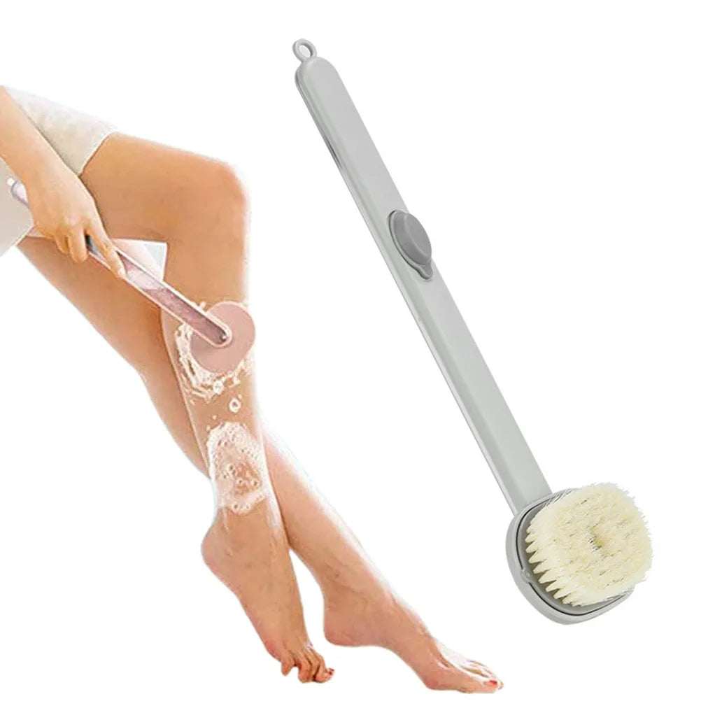 Ergonomic Long-Handled Back Cleaner for Showers