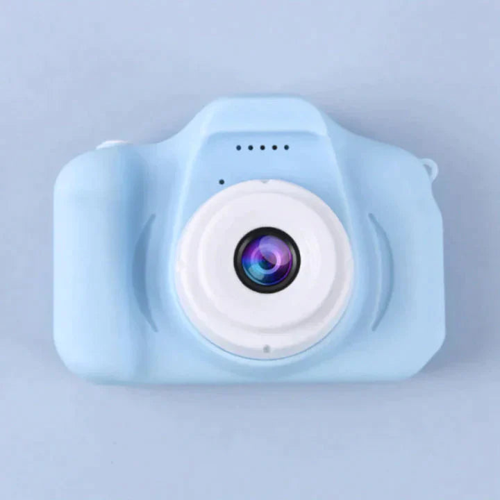 Retro-Style Digital Camera with Free Memory Card & Easy Sharing
