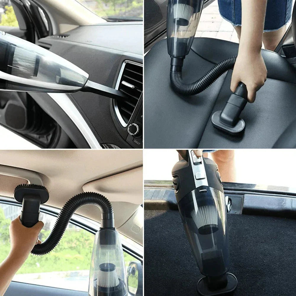 Compact Cordless Vacuum Cleaner with USB Charging (120W, 4000PA)