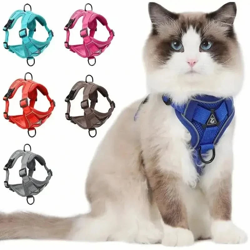 PawGuard – Ergonomic Y-Design Cat Harness