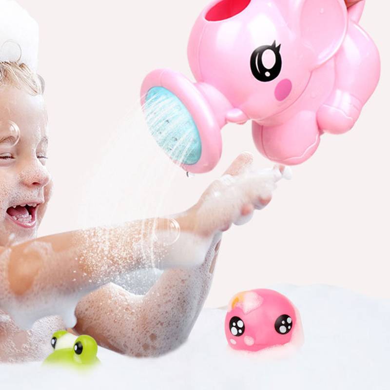 Joyful Elephant Bath Rinse Toy for Babies