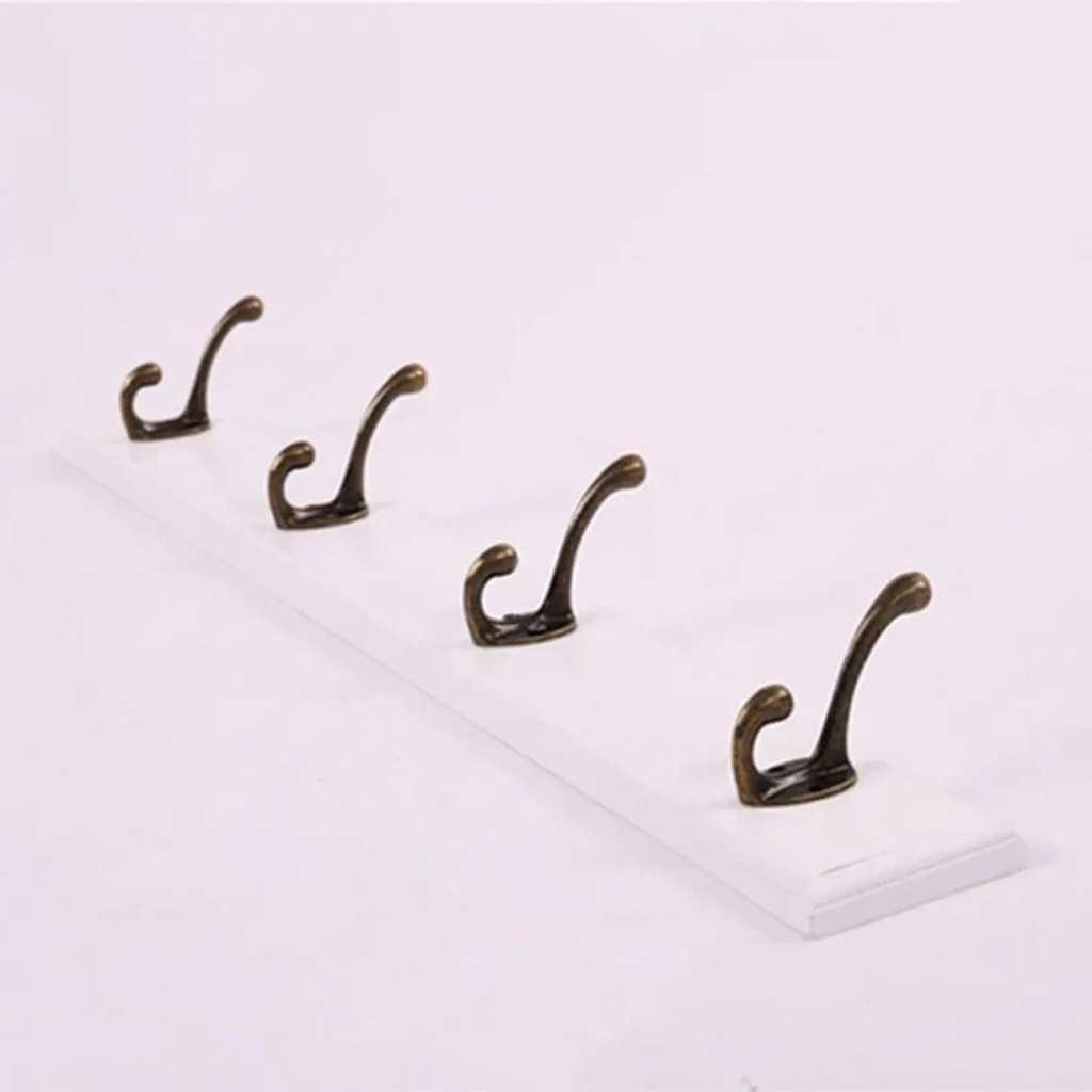 Stylish Wall-Mounted Coat Organizer with Multiple Hooks