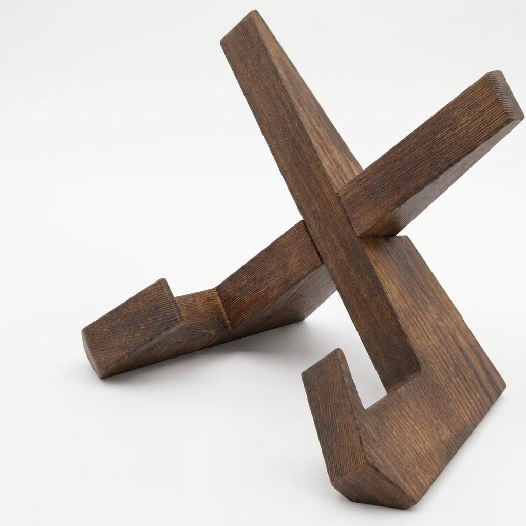 Versatile Wooden Recipe Holder for Effortless Cooking