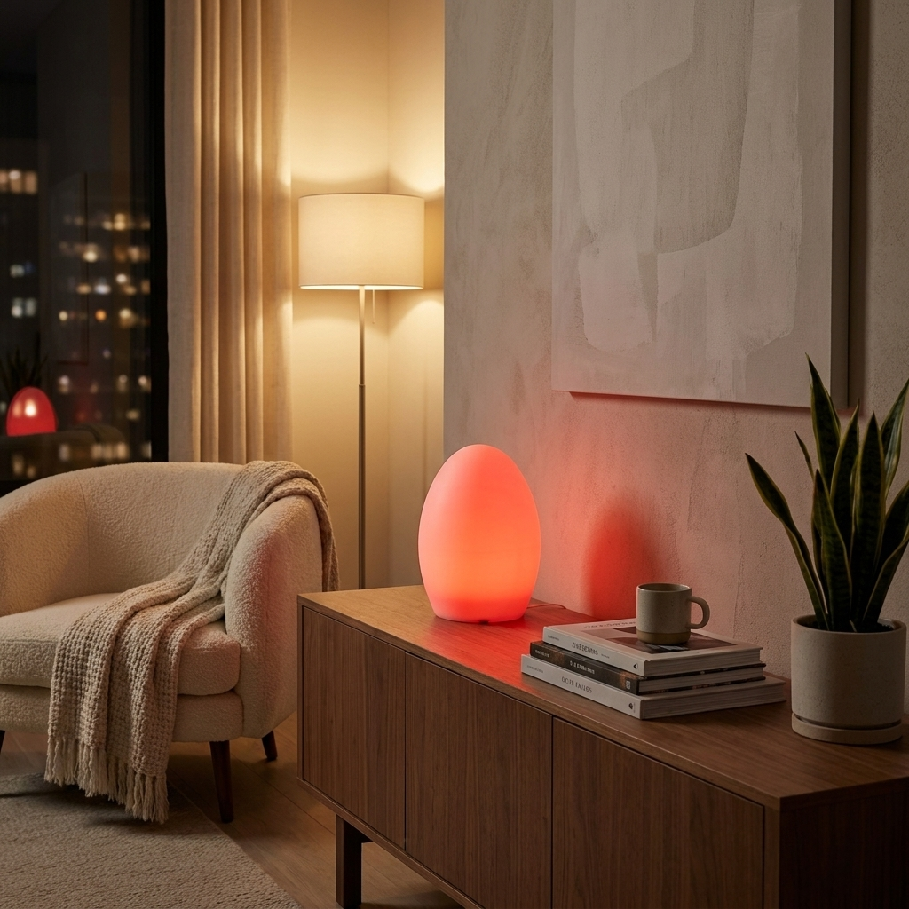 ColorGlow Night Light, USB Rechargeable with Remote Control