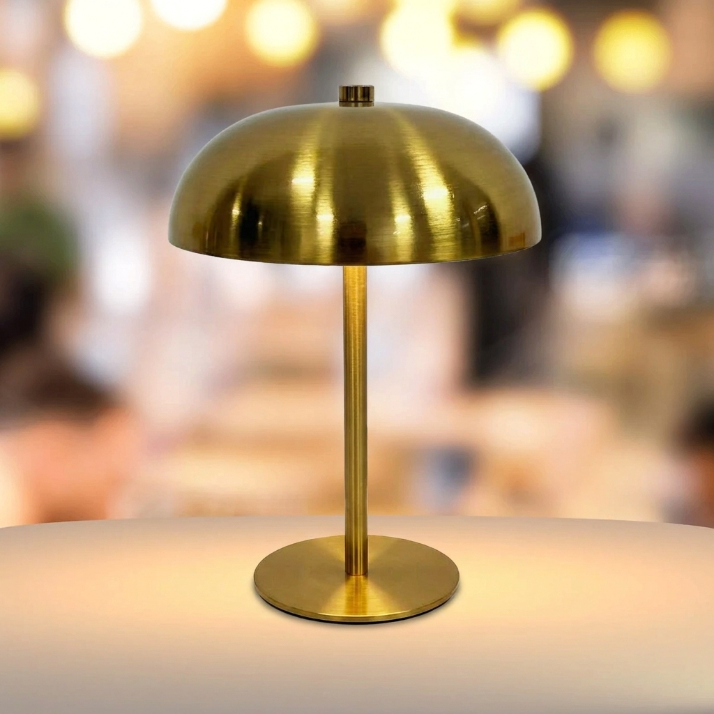 Portable LED Table Lamp with Touch Control and Rechargeable Battery