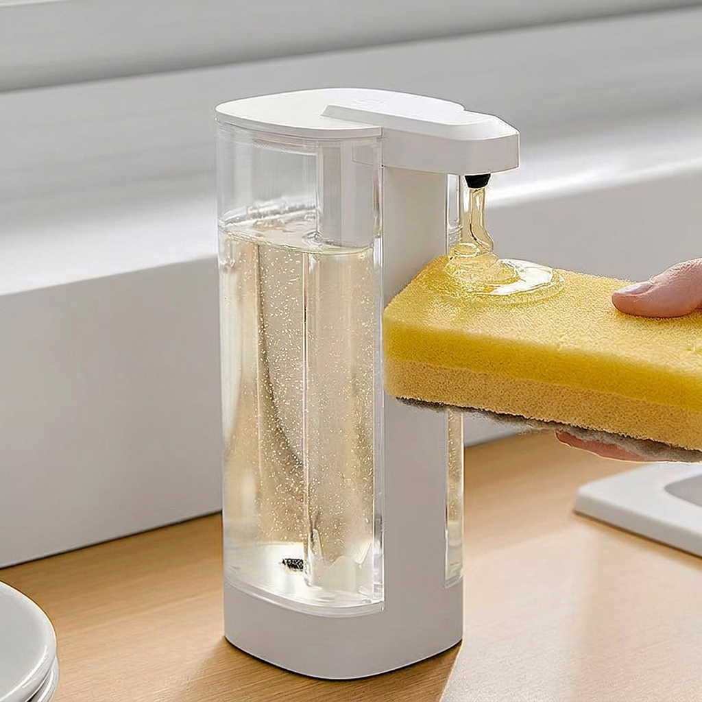 Hands-Free Soap Dispenser with 500ml Capacity & USB Charging