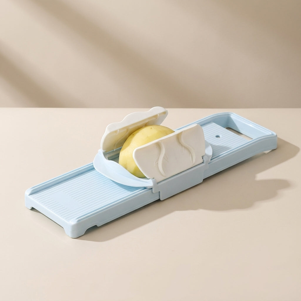 Precision Vegetable Cutter with Safety Hand Guard