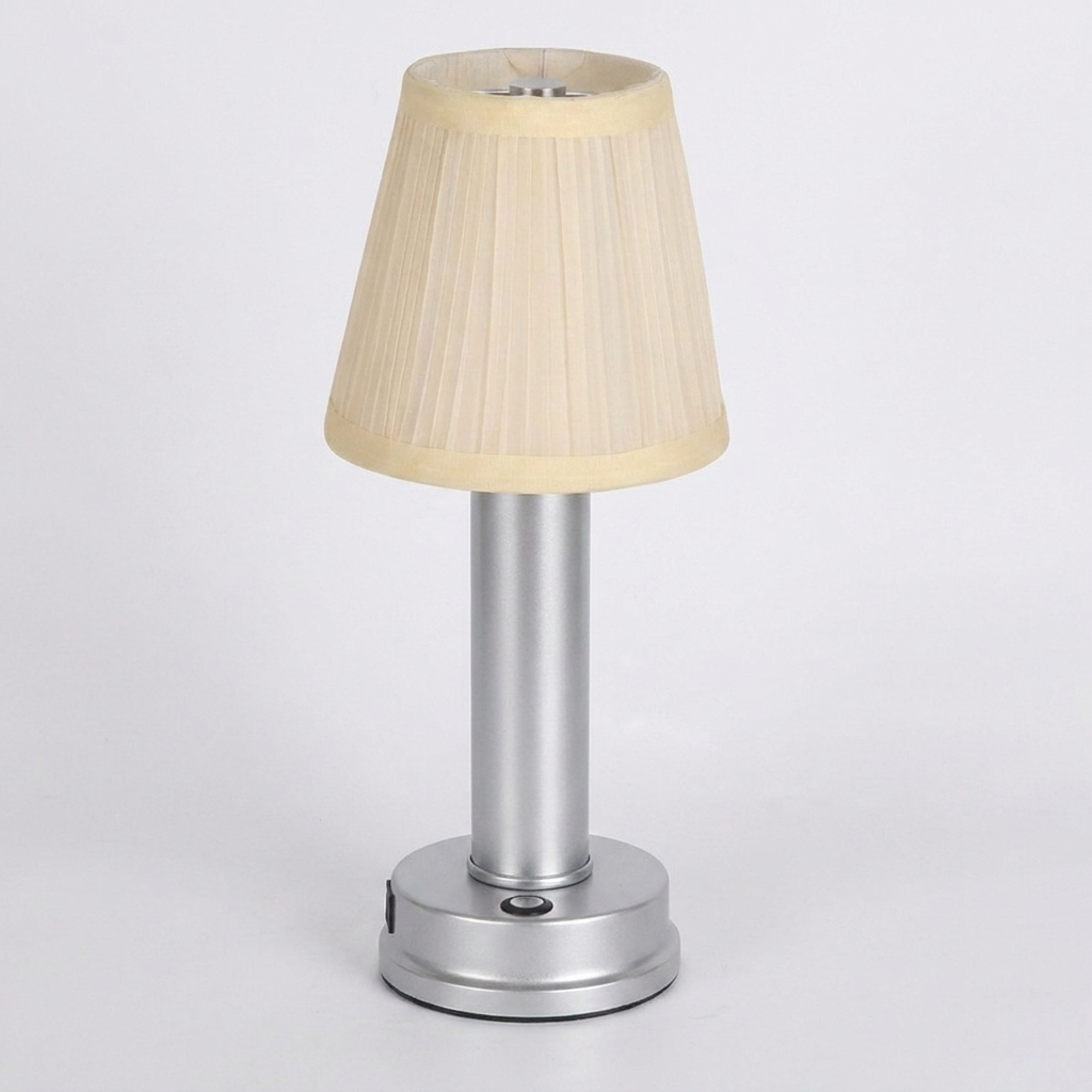 Elegant Rechargeable Table Lamp with LED Lighting