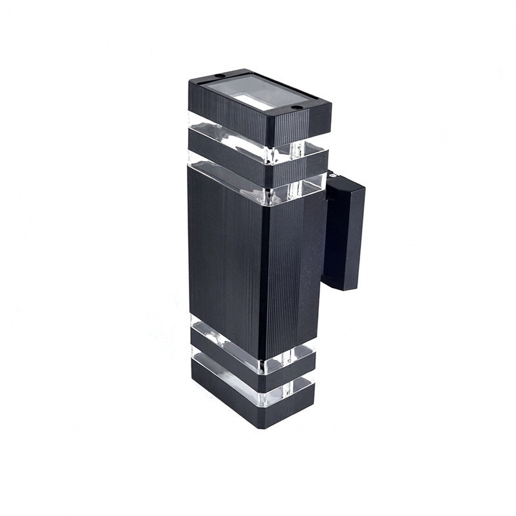 Stylish Outdoor Wall Fixture with Dual Lighting Options