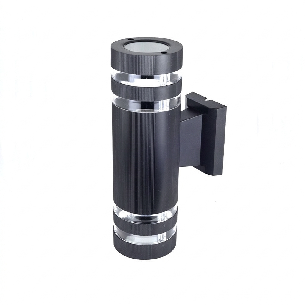 Stylish Outdoor Wall Fixture with Dual Lighting Options