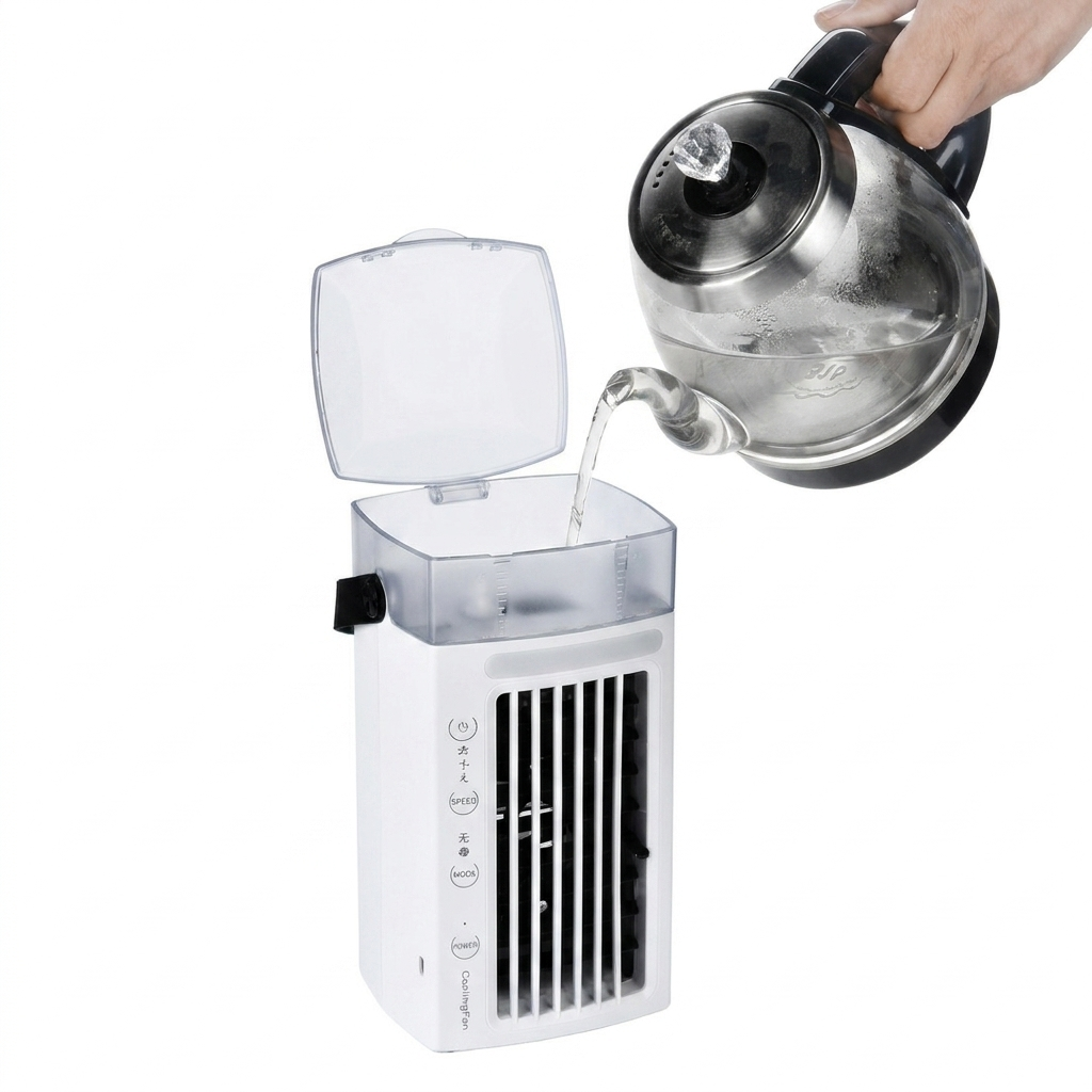 Compact Personal Air Cooler with Stylish Design