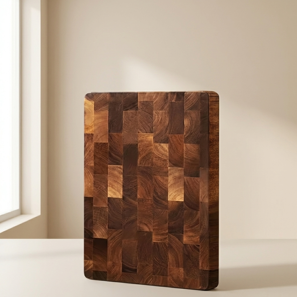 Versatile Dual-Surface Acacia Wood Food Prep Board