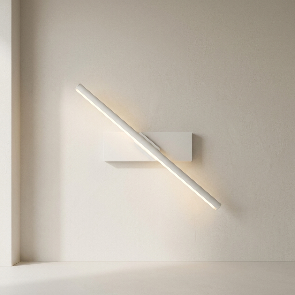 Adjustable LED Wall Fixture for Modern Spaces