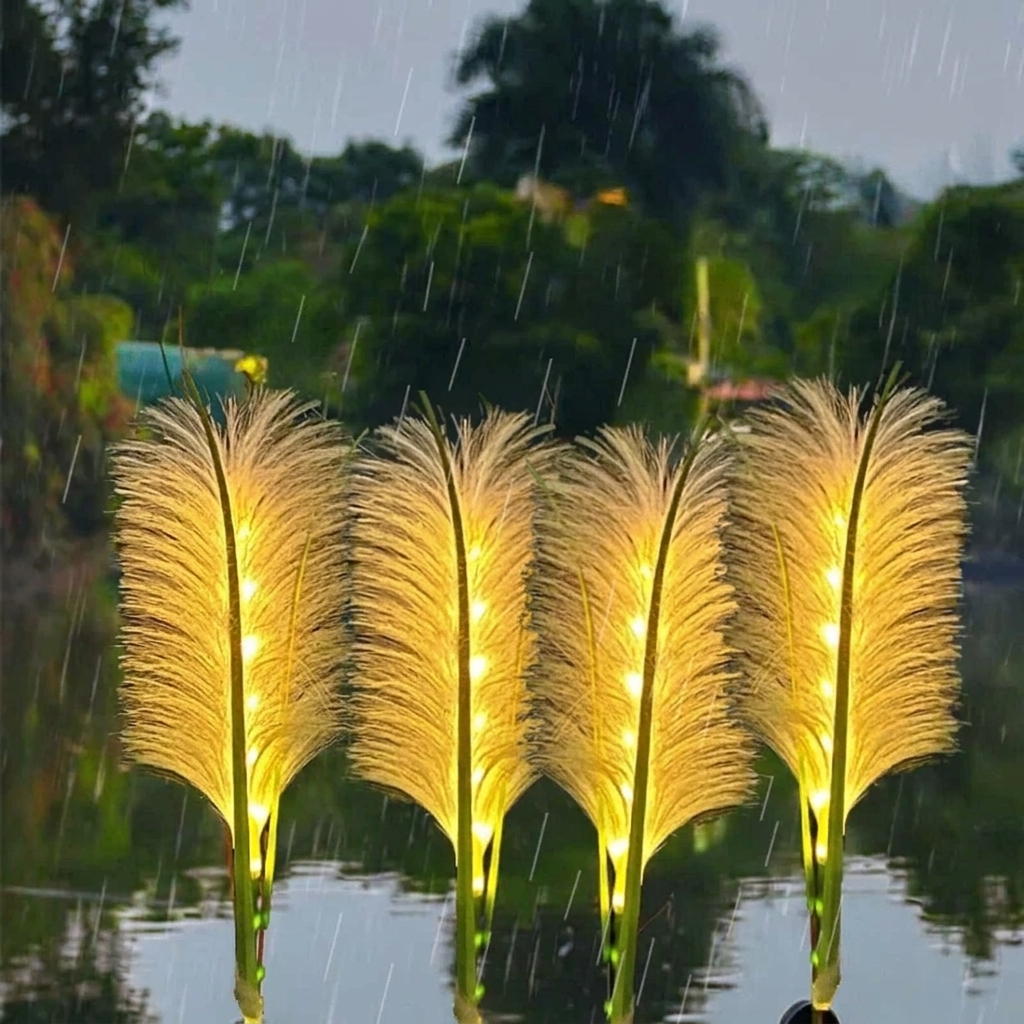 Solar Glow Decorative Garden Light with Automatic Sensor