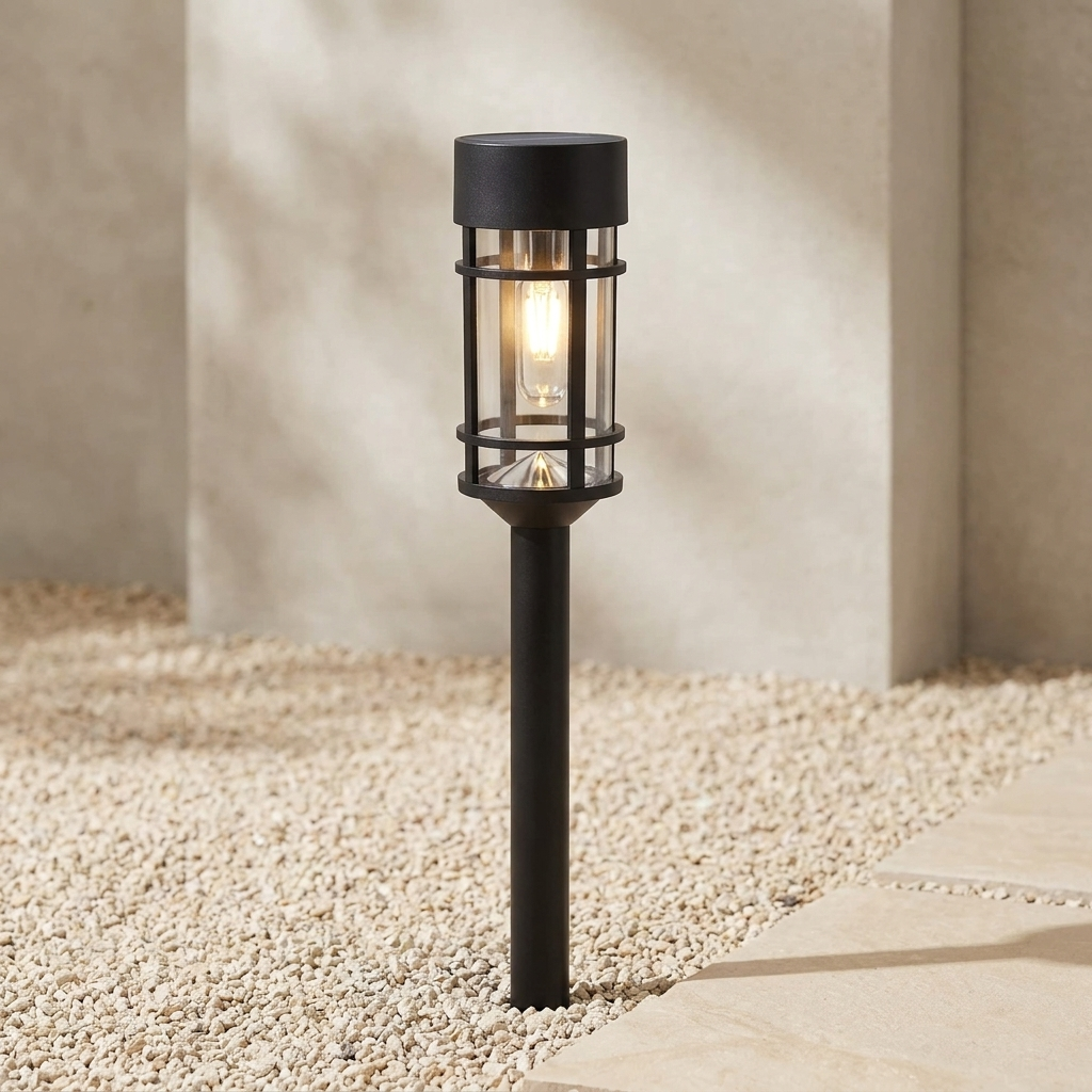 Eco-Friendly Solar Pathway Light with Dusk to Dawn Sensor
