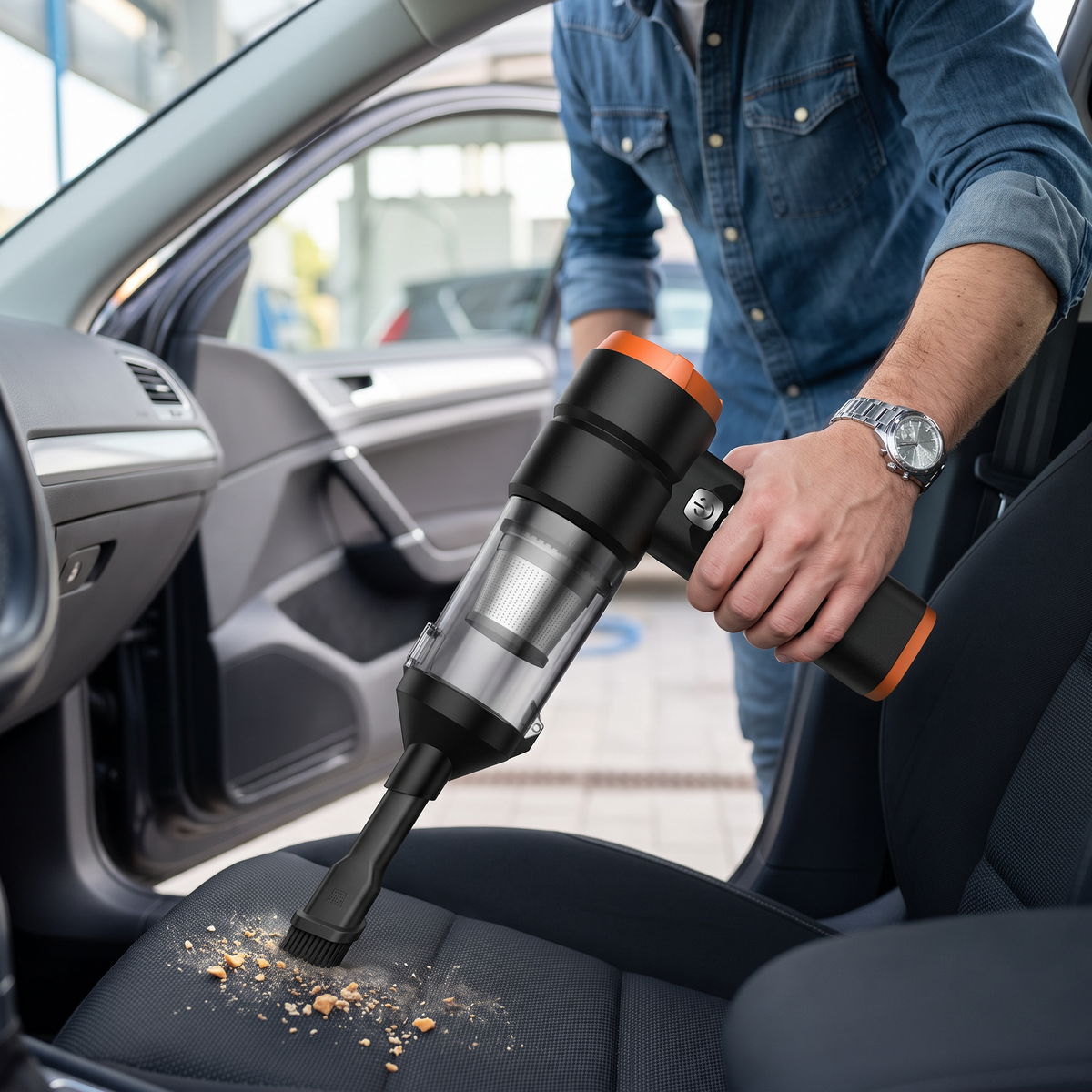 CleanSweep 16000Pa Cordless Handheld Vacuum – Effortless Car and Home Cleaning