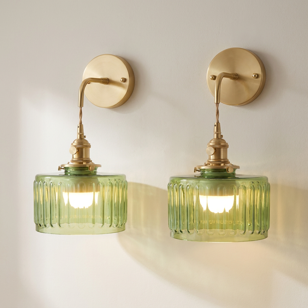 Elegant Rechargeable LED Wall Light with Vintage Design