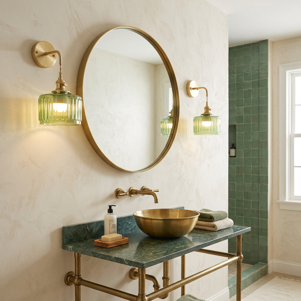 Elegant Rechargeable LED Wall Light with Vintage Design