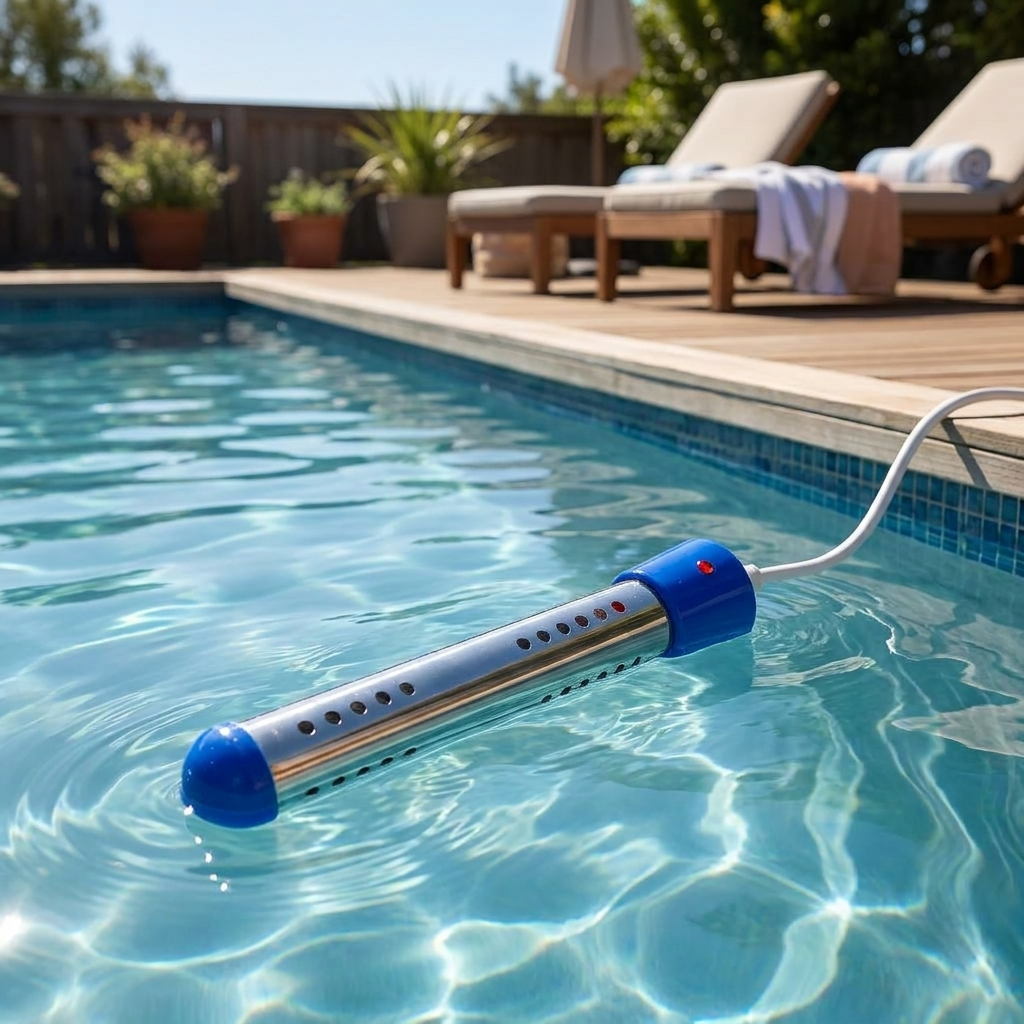 AquaBlitz 1500W Portable Immersion Heater - Efficient Water Heating Solution