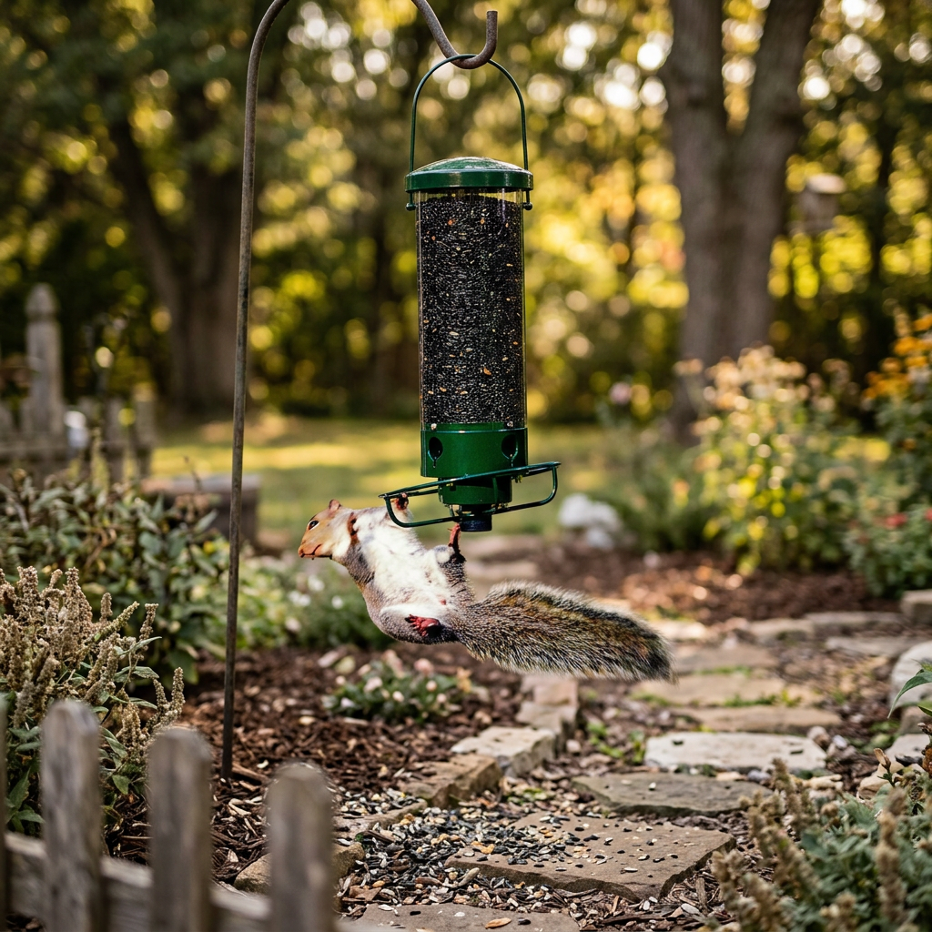 CritterGuard Outdoor Bird Feeder – Weather-Resistant & Easy-Clean Design