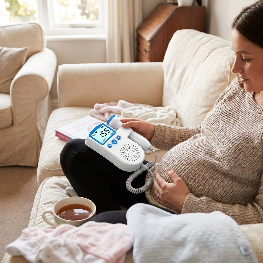 Heartbeat Harmony Fetal Monitor – 3MHz Probe with LCD & Audio