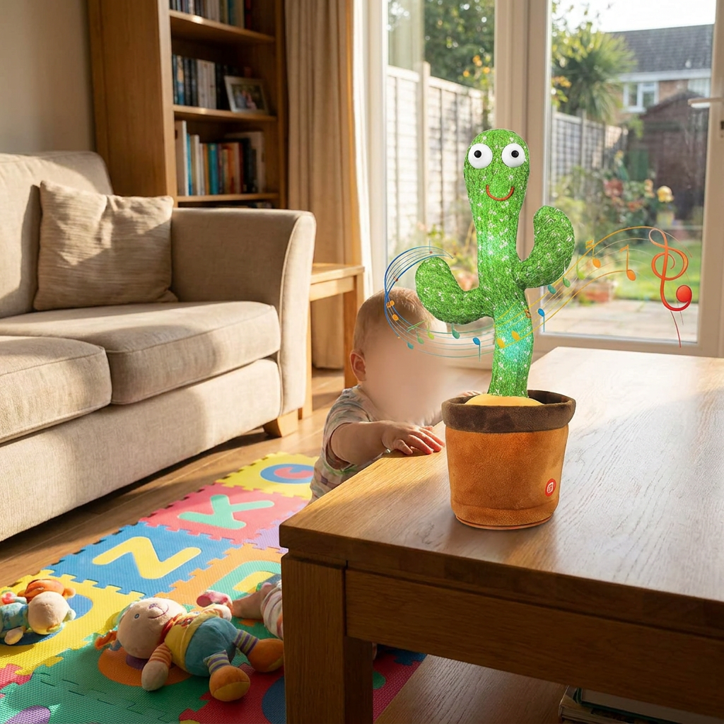 Groovy Cactus Performer – Interactive Musical Toy for Kids