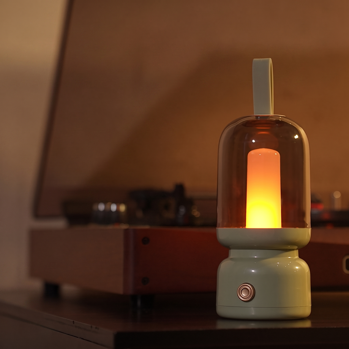 Vintage Touch-Controlled Portable Night Lamp with USB Charging