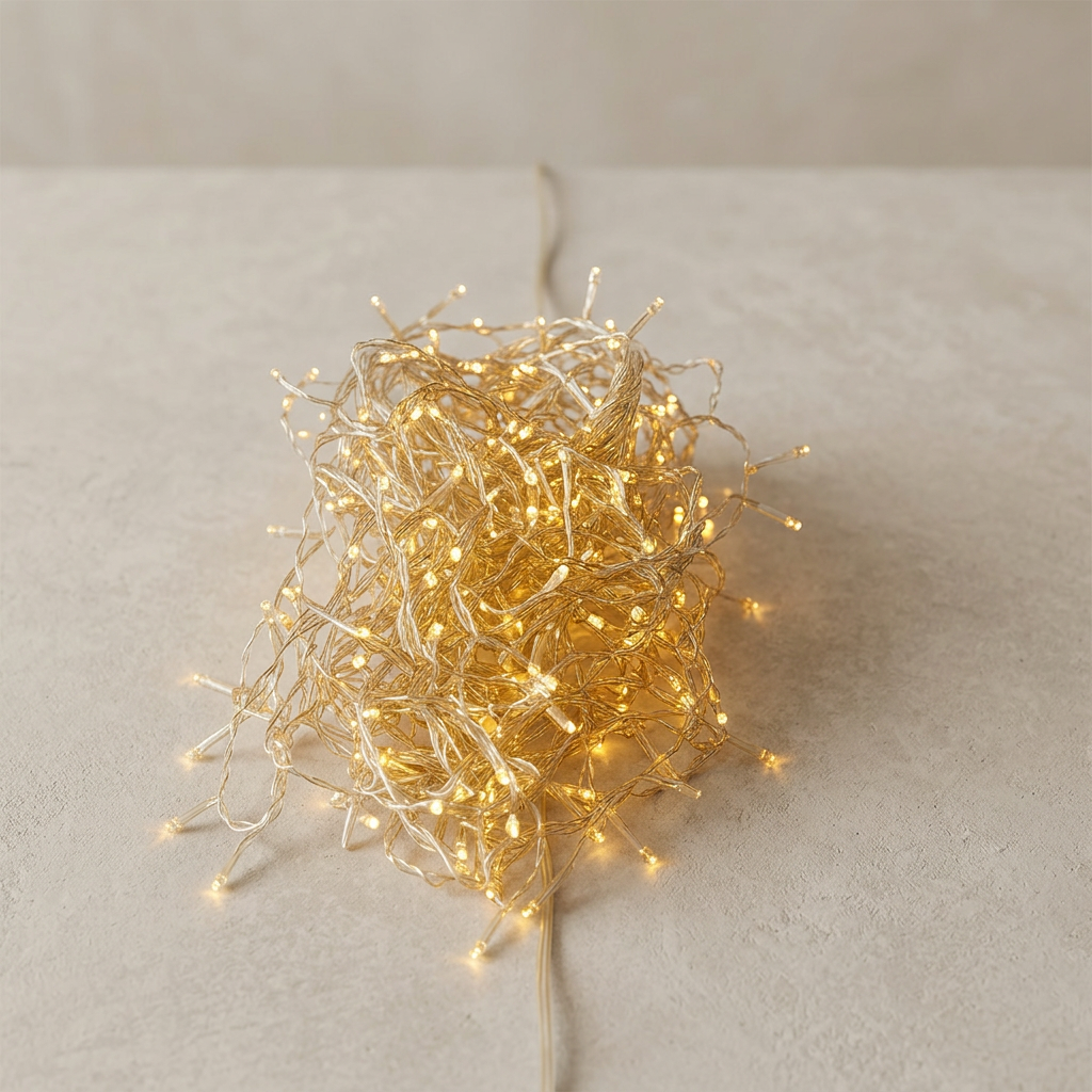 Connectable Outdoor LED Fairy Lights - Warm & Cool White