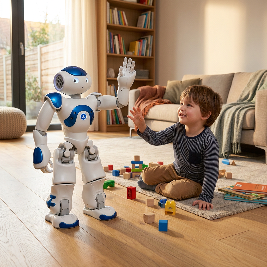 Interactive Humanoid Companion Robot with Advanced Sensors