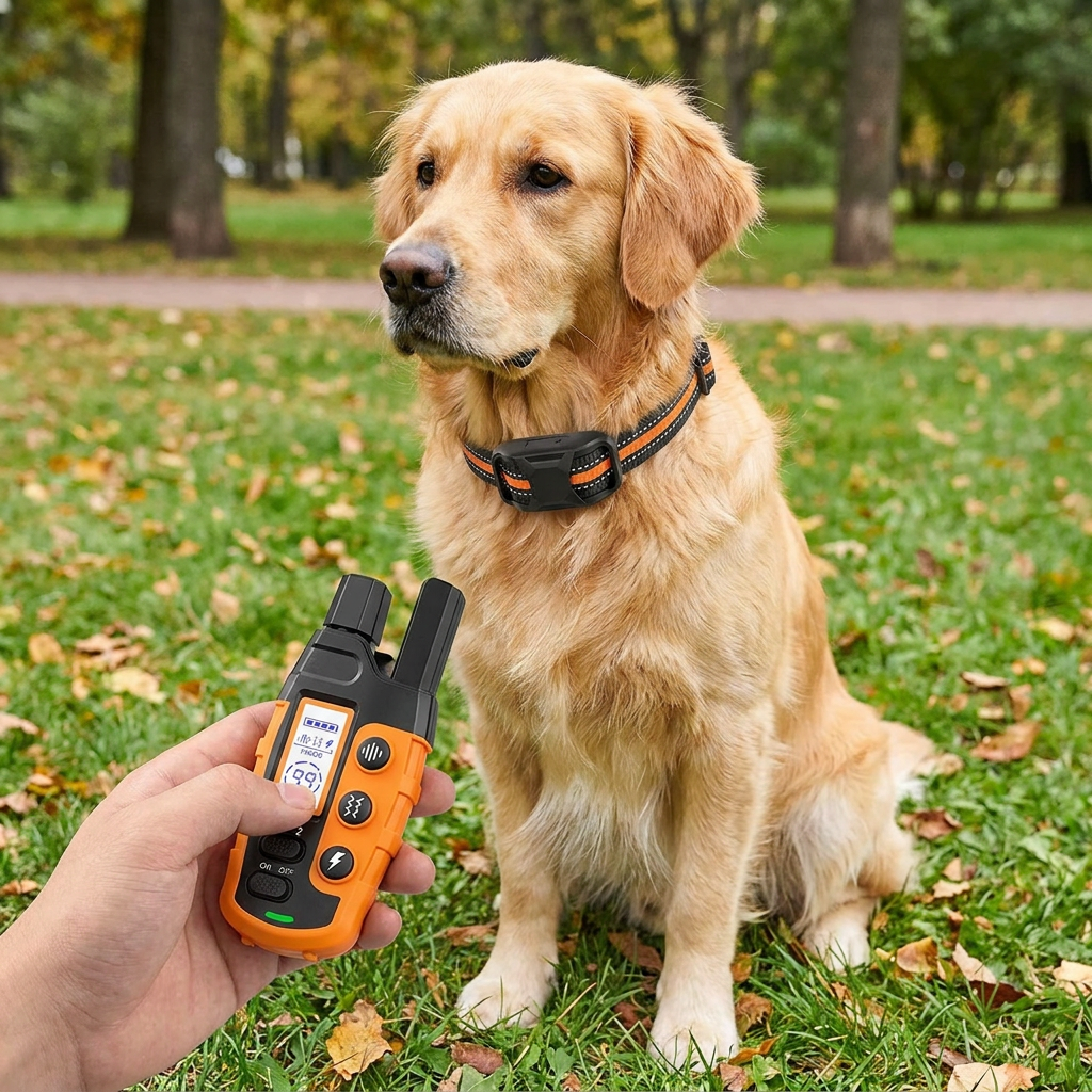 SmartPaws Remote Dog Training Collar – 3300 Ft Range & Multiple Modes