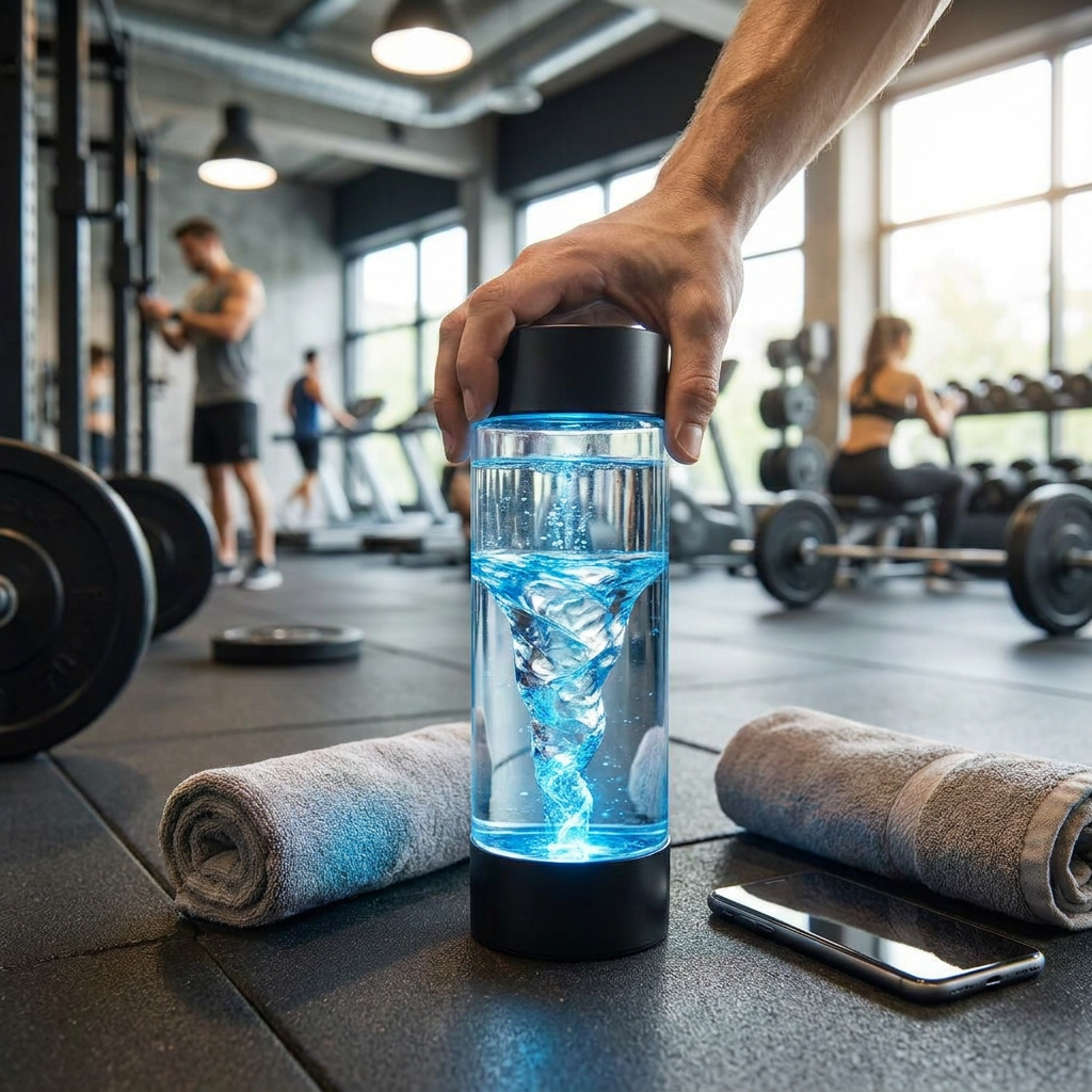 HydraGen Portable Hydrogen Water Maker – 10.1 oz USB Rechargeable
