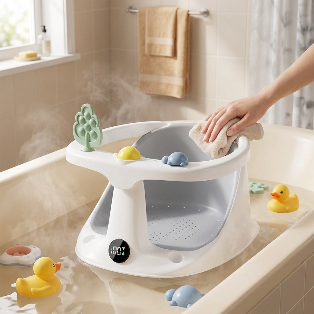 AquaNest Infant Bath Chair – Safe & Comfortable Bath Support