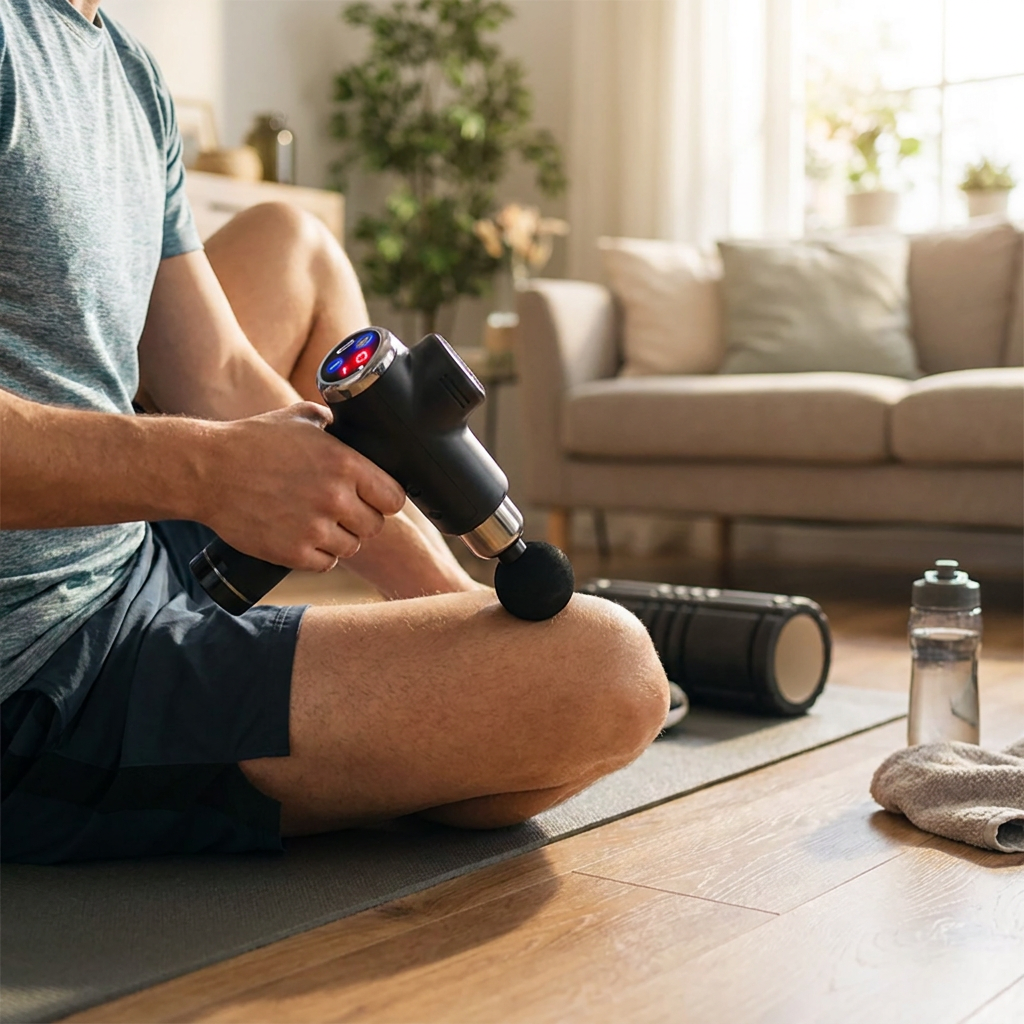 ReviveTech Portable Massage Gun – 32-Speed Versatile Massager