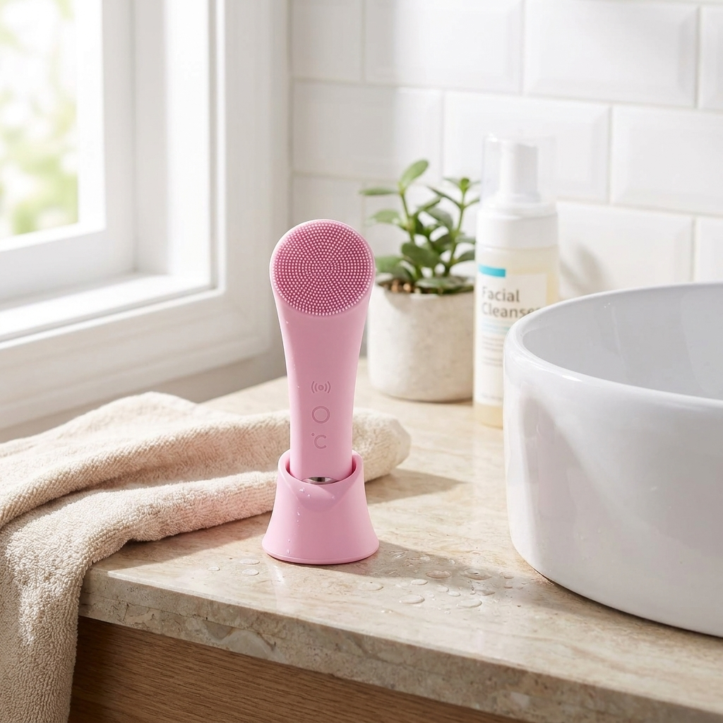 Revitalize Facial Cleansing Brush with Warming Tip & 5 Modes