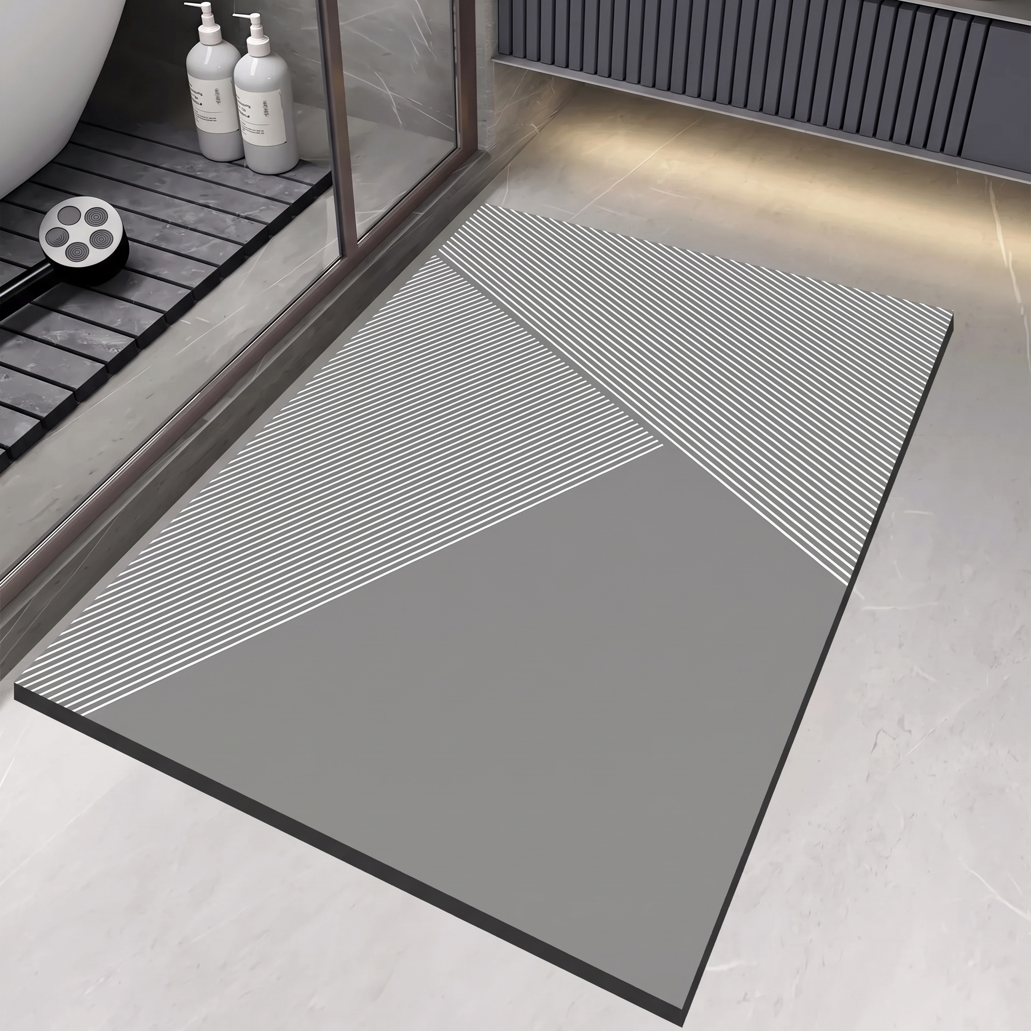 Quick-Dry Non-Slip Bath Mat for Ultimate Comfort