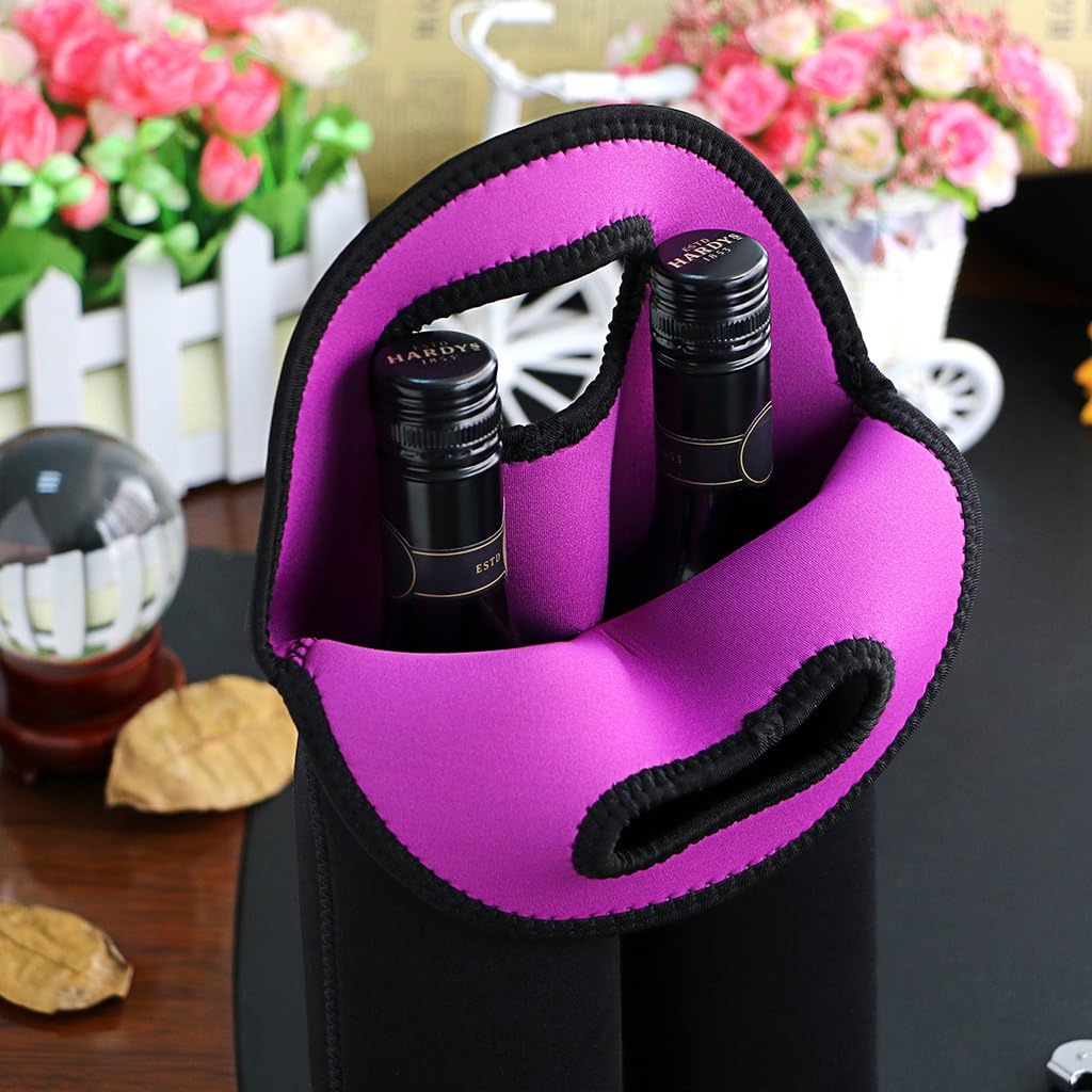 Double-Bottle Wine Carrier with Insulation – Buy One, Get One Free