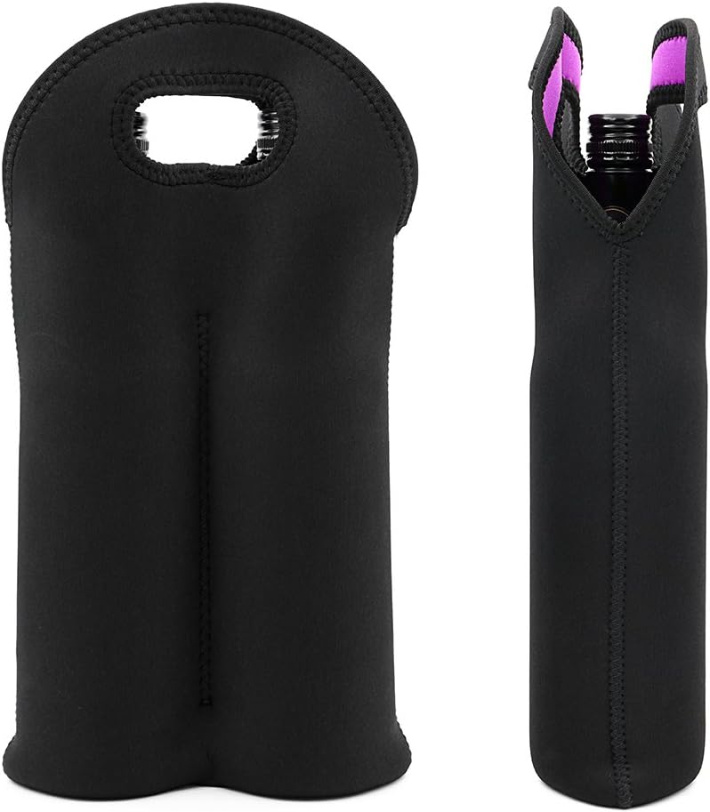 Double-Bottle Wine Carrier with Insulation – Buy One, Get One Free