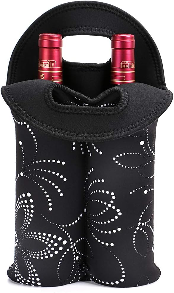 Double-Bottle Wine Carrier with Insulation – Buy One, Get One Free
