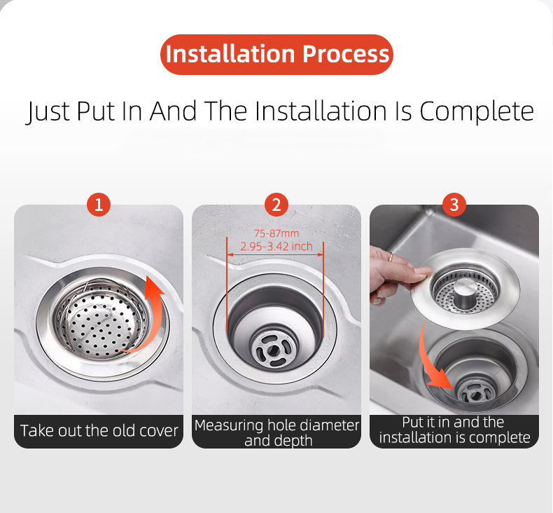 SmartSeal Kitchen Drain Protector