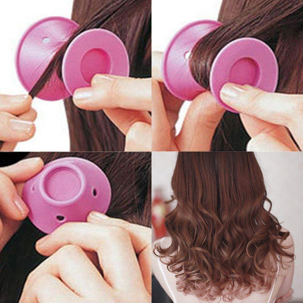 Flexible Silicone Curling Rods (Set of 10)