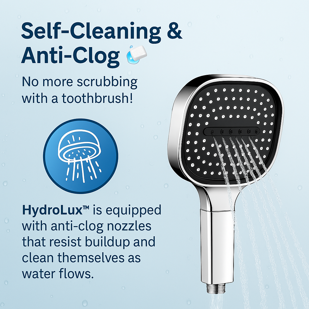 Powerful Showerhead with Enhanced Water Flow & Purification