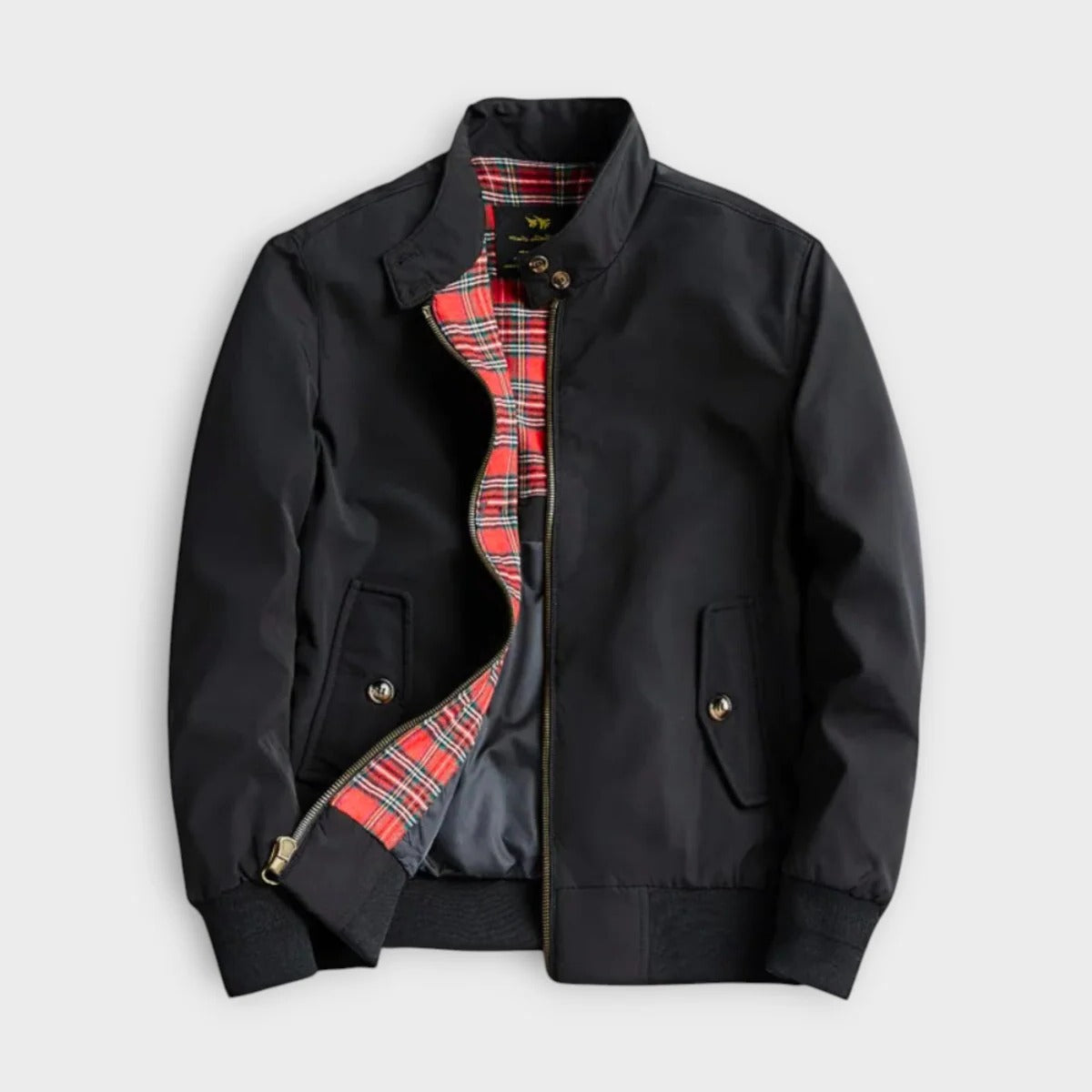 Men's Versatile Weather-Resistant Jacket with Zipper