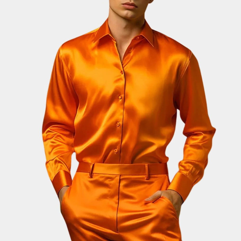 Sophisticated Men's Dress Shirt for Professional Wear
