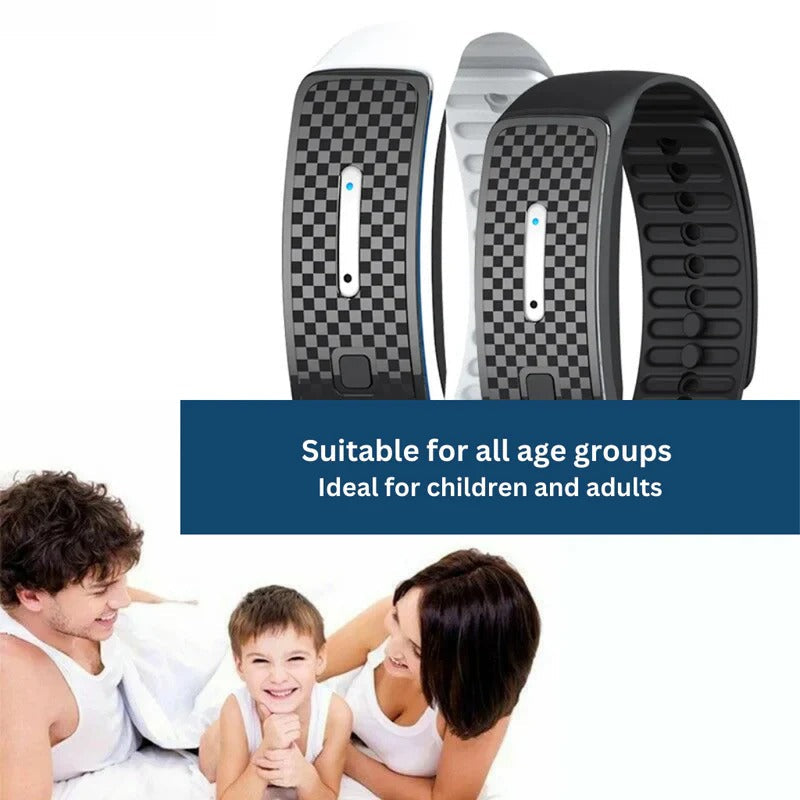 InsectGuard Ultrasonic Bracelet for Summer Protection