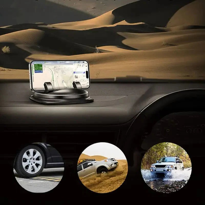 Versatile 360° Car Smartphone Mount