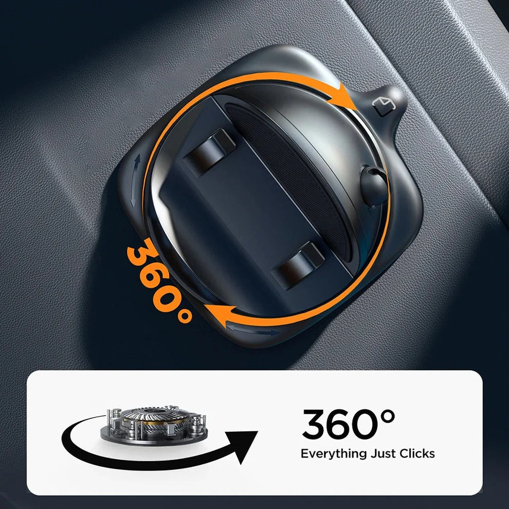 Versatile 360° Car Smartphone Mount